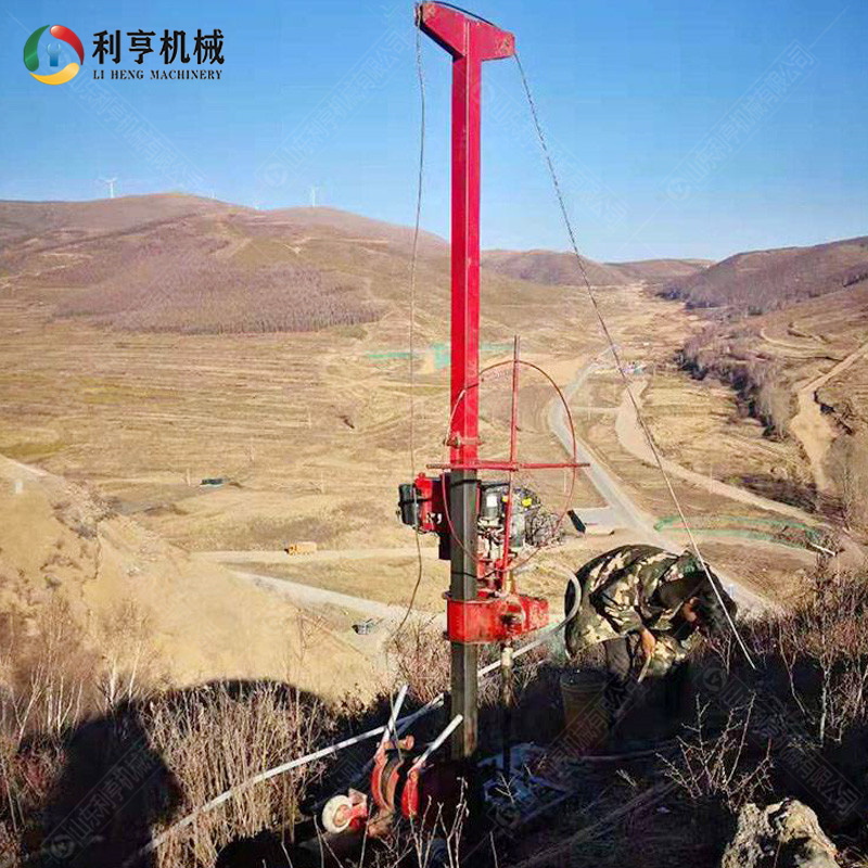 小型工程地质钻机 多用途卷扬机款轻便岩心钻机