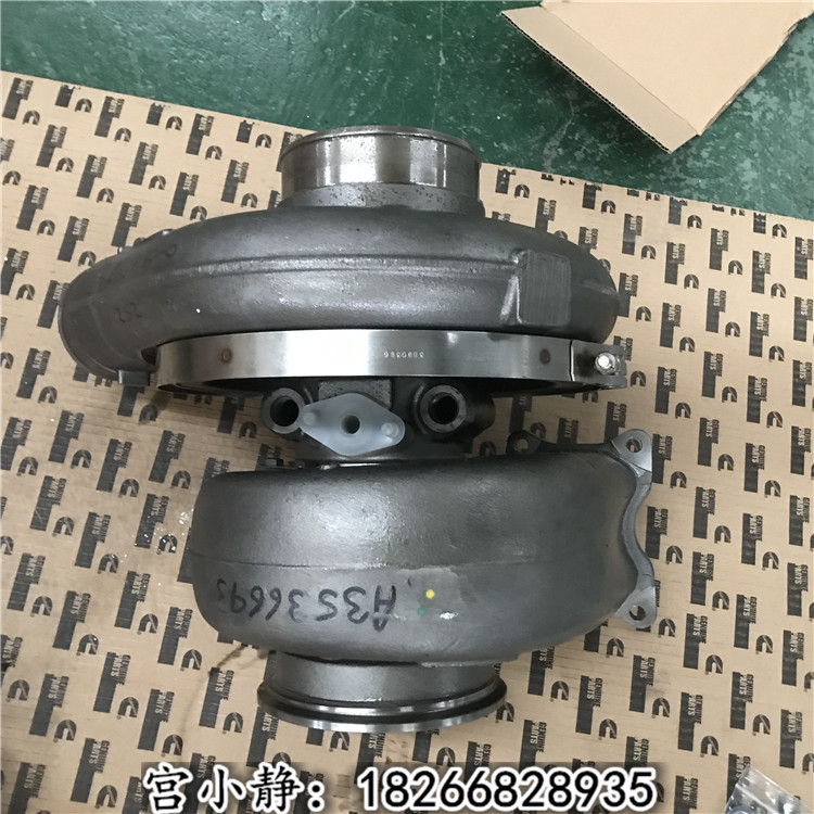 徐挖700增压器烧机油更换涡轮增压器4955813