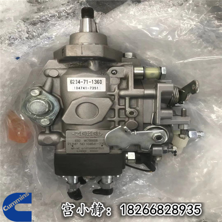 河南挖掘机燃油泵C6204711360康明斯B3.3喷油泵