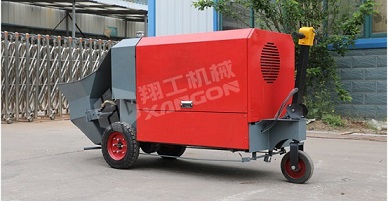 百分之九十的人都选择翔工生产的民用15KW微型浇筑泵
