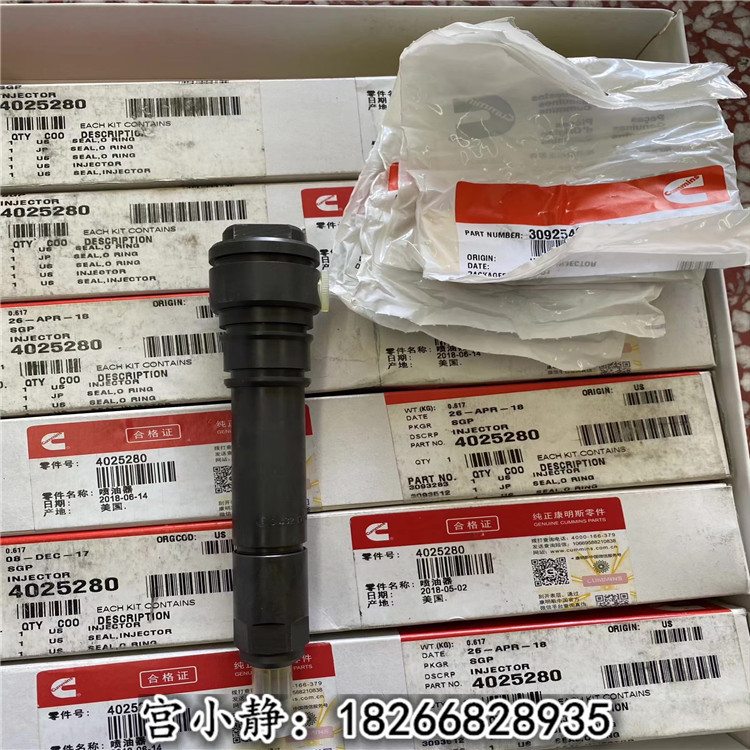 三一矿机4025280喷油器 小松矿用挖掘机适用