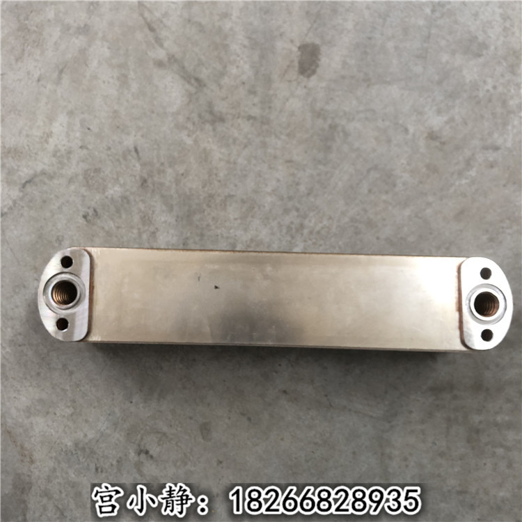 徐工旋挖钻机冷器4965487 QSX15挖掘机冷却器垫片4973532