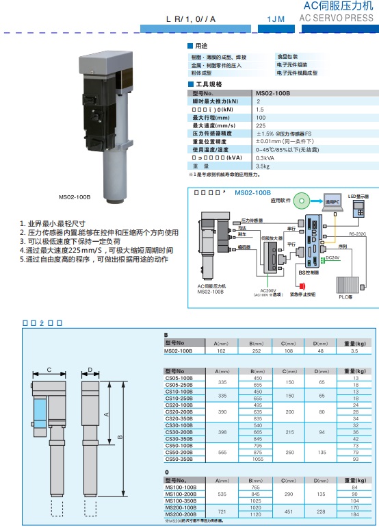 CORETEC伺服压力机IAI旋转关节式机器人