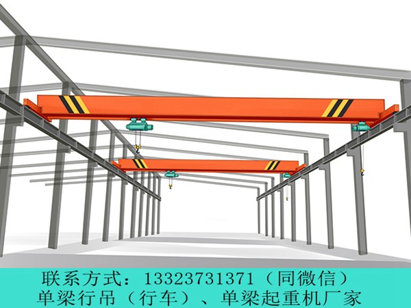  陕西延安桥式行车厂家分析行车盘绕现象的原因