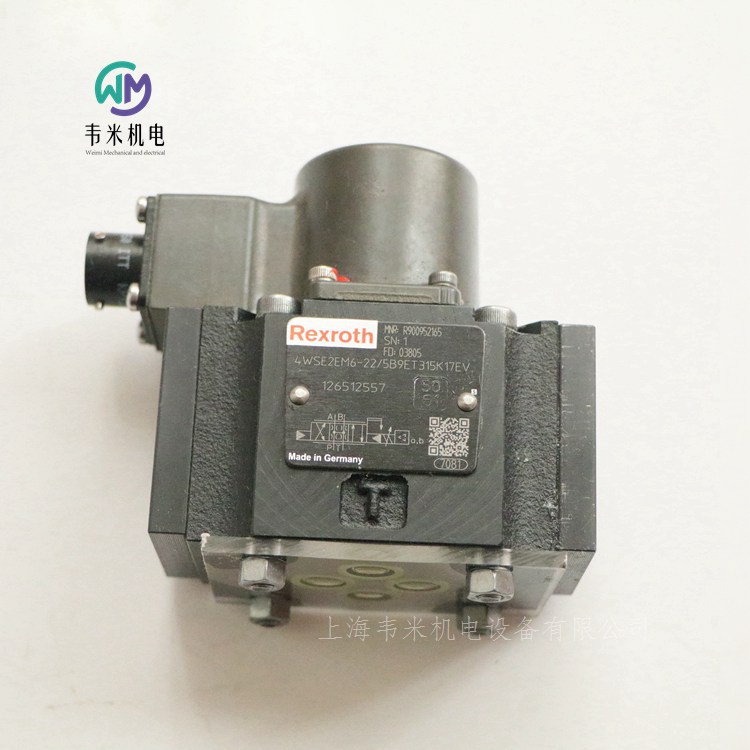 力士乐四通伺服方向阀4WSE2EM6-22/5B9ET315K17EV
