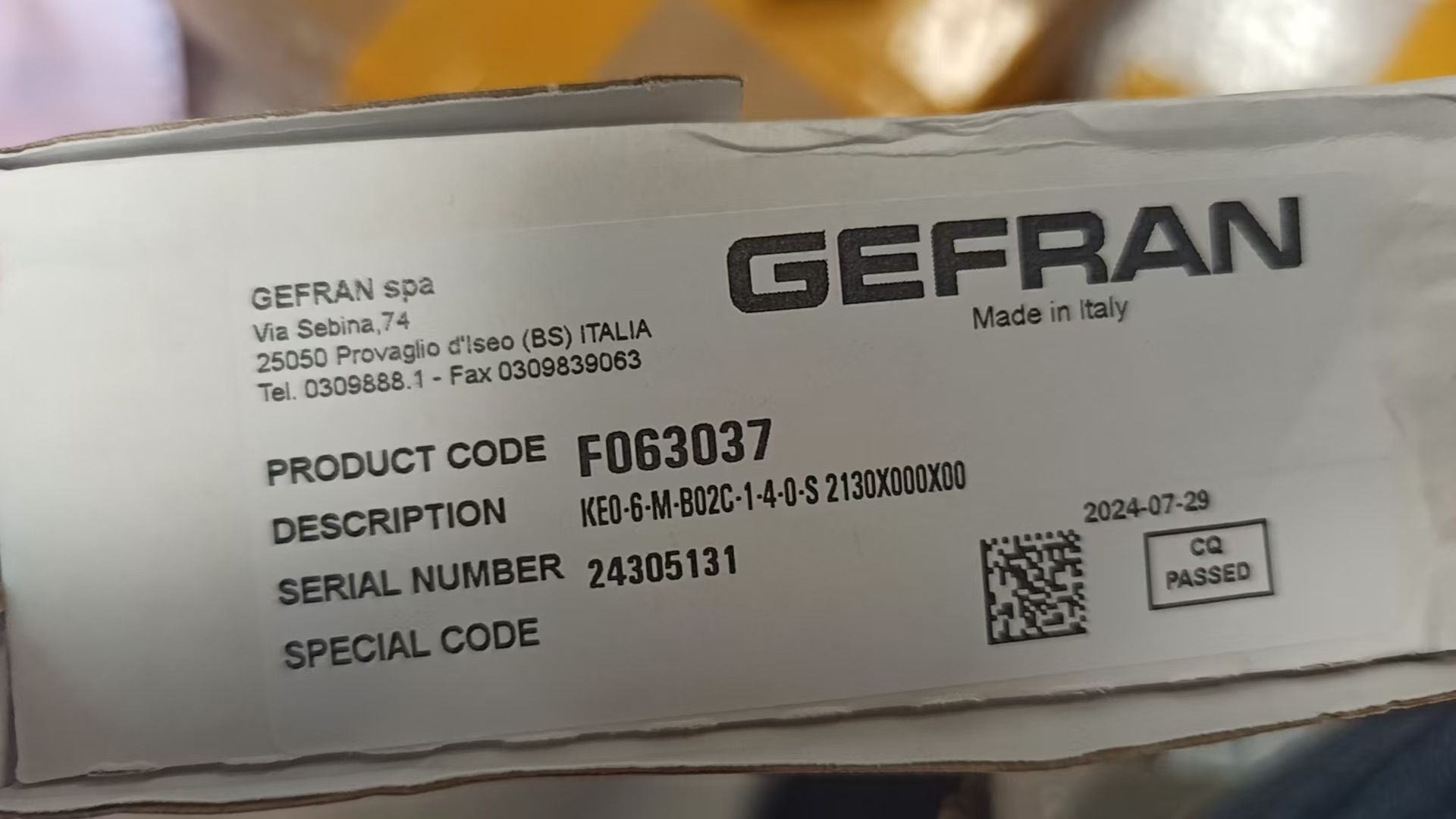 Gefran杰佛伦800-RR0I-02001-000