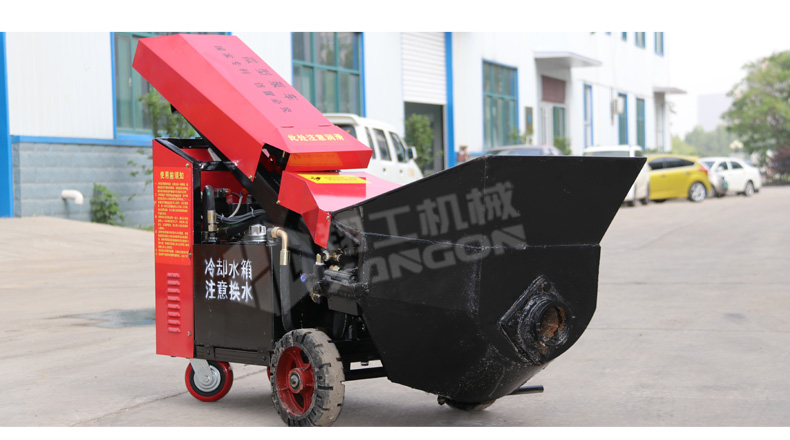 山东翔工50型3.75KW二次结构浇筑泵
