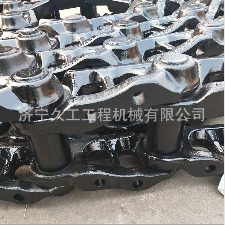 挖掘机链条 PC400 挖掘机链条链轨履带总成支重轮引导轮