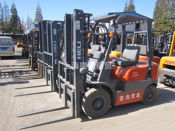 河南合力二手内燃平衡重叉车