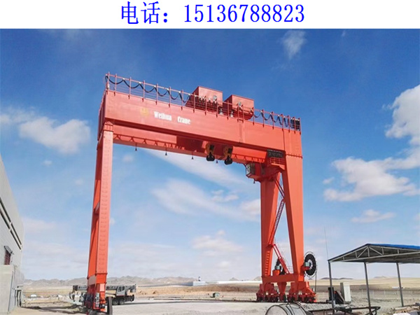 门式起重机厂家山东青岛90t龙门吊一个月租金