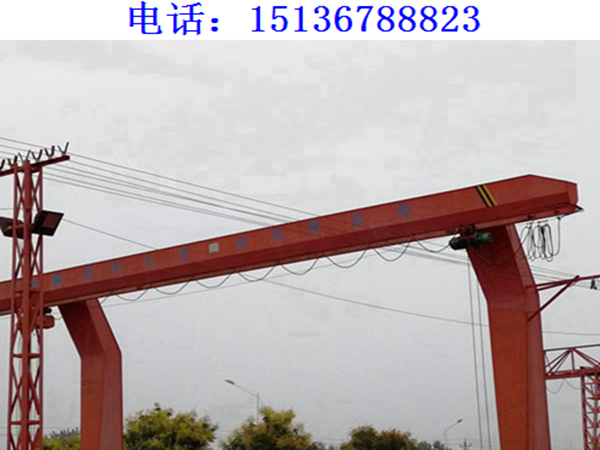 90t龙门吊租赁广东深圳5t单梁门式起重机价格