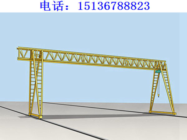 门式起重机厂家四川内江16tMH型葫芦龙门吊价格