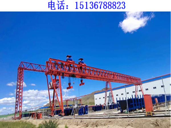 150吨龙门吊租赁陕西汉中ME型双小车提梁机厂家