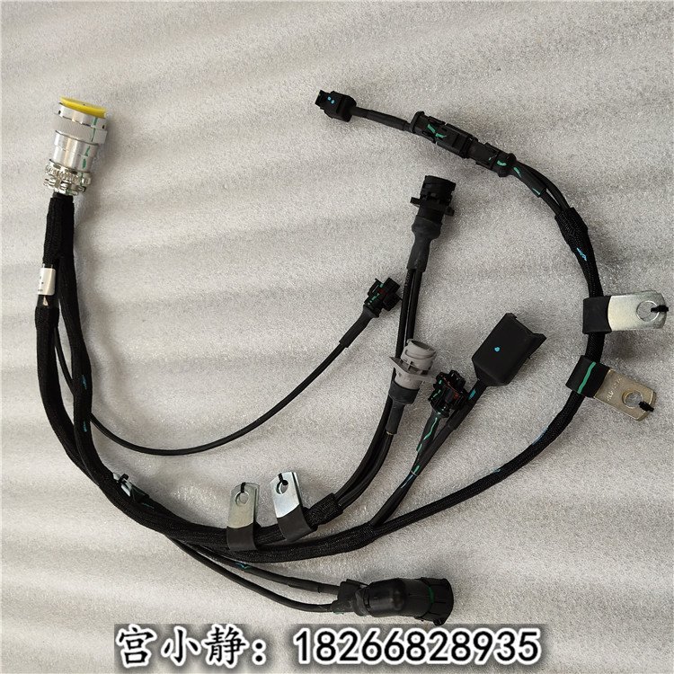 山推220起动机接地导线3018924 QSNT发动机裸机