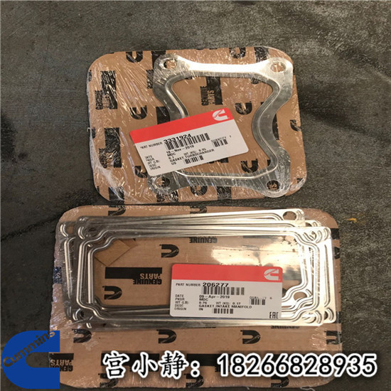 进排气管垫3020943 SD32推土机喷油器3054218
