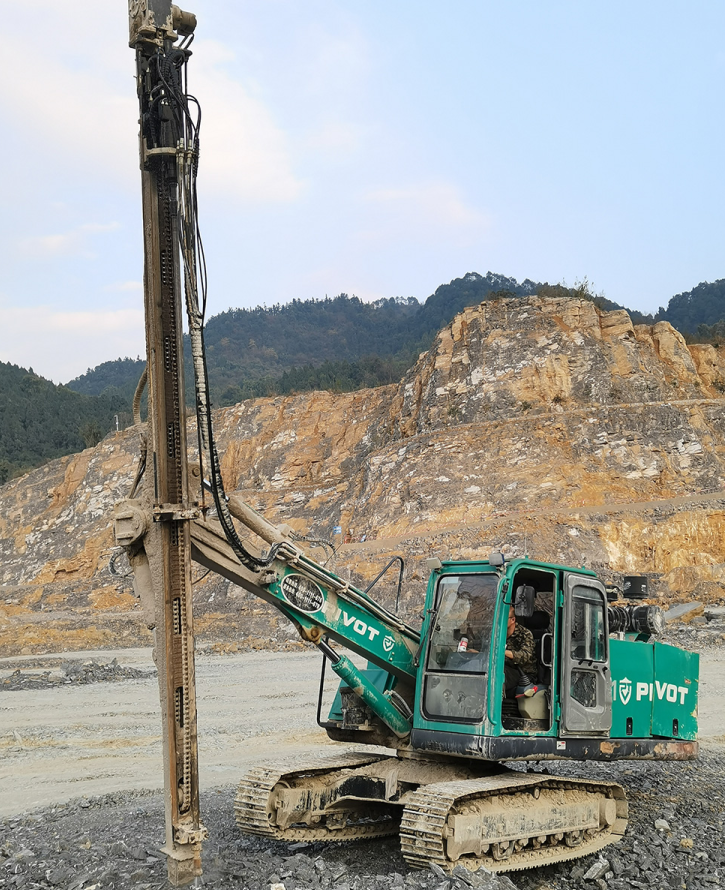 A20A液压凿岩机矿山钻进改潜孔钻露天挖
