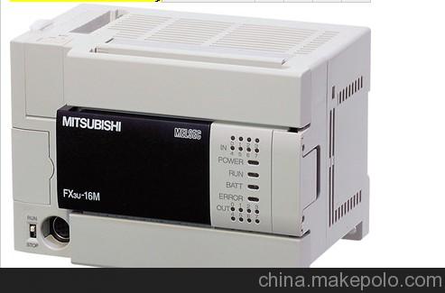 FX3U-16MT/DS内置8入/8出（晶体管漏型），DC电源