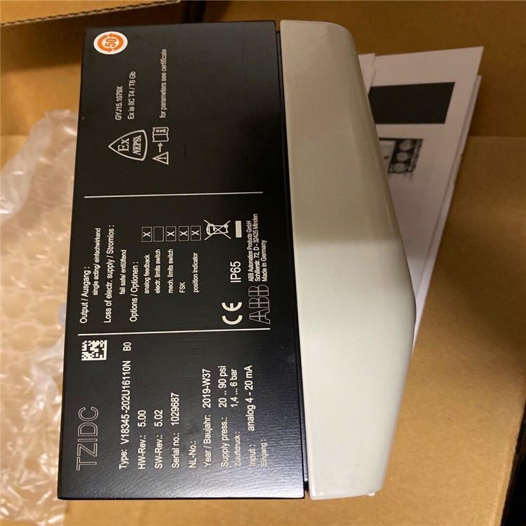 咨询ABB阀门定位器V18345-1020420001+省市县区域