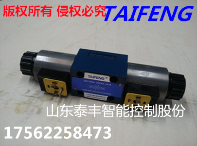 山东泰丰液压4WE6D-50/AG24NZ5L二位四通电磁换向阀