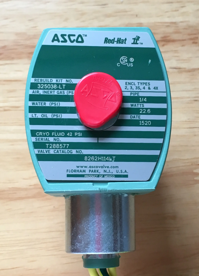 EFG353.052阿斯卡ASCO电磁阀