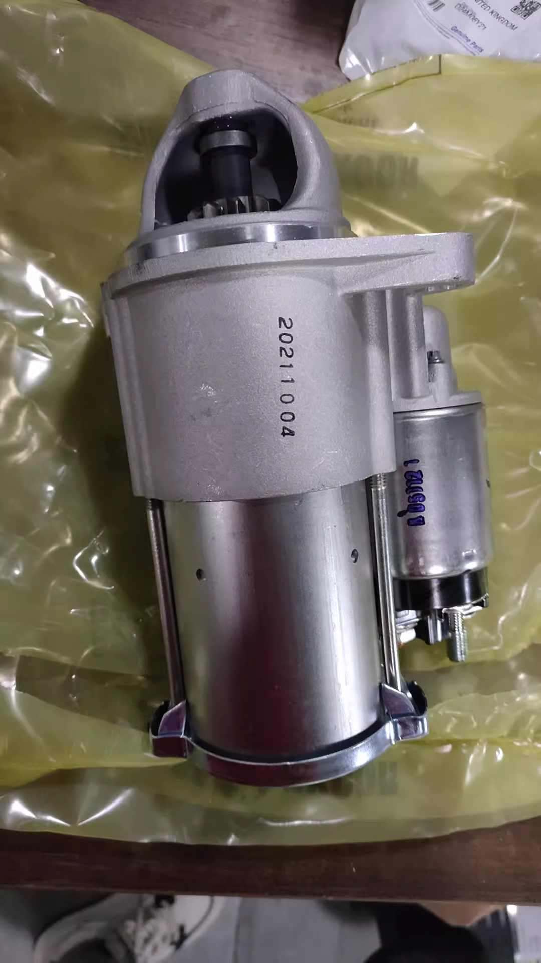 帕金斯403D-11启动机U5MK8259挖掘机压路机马达原装进口件