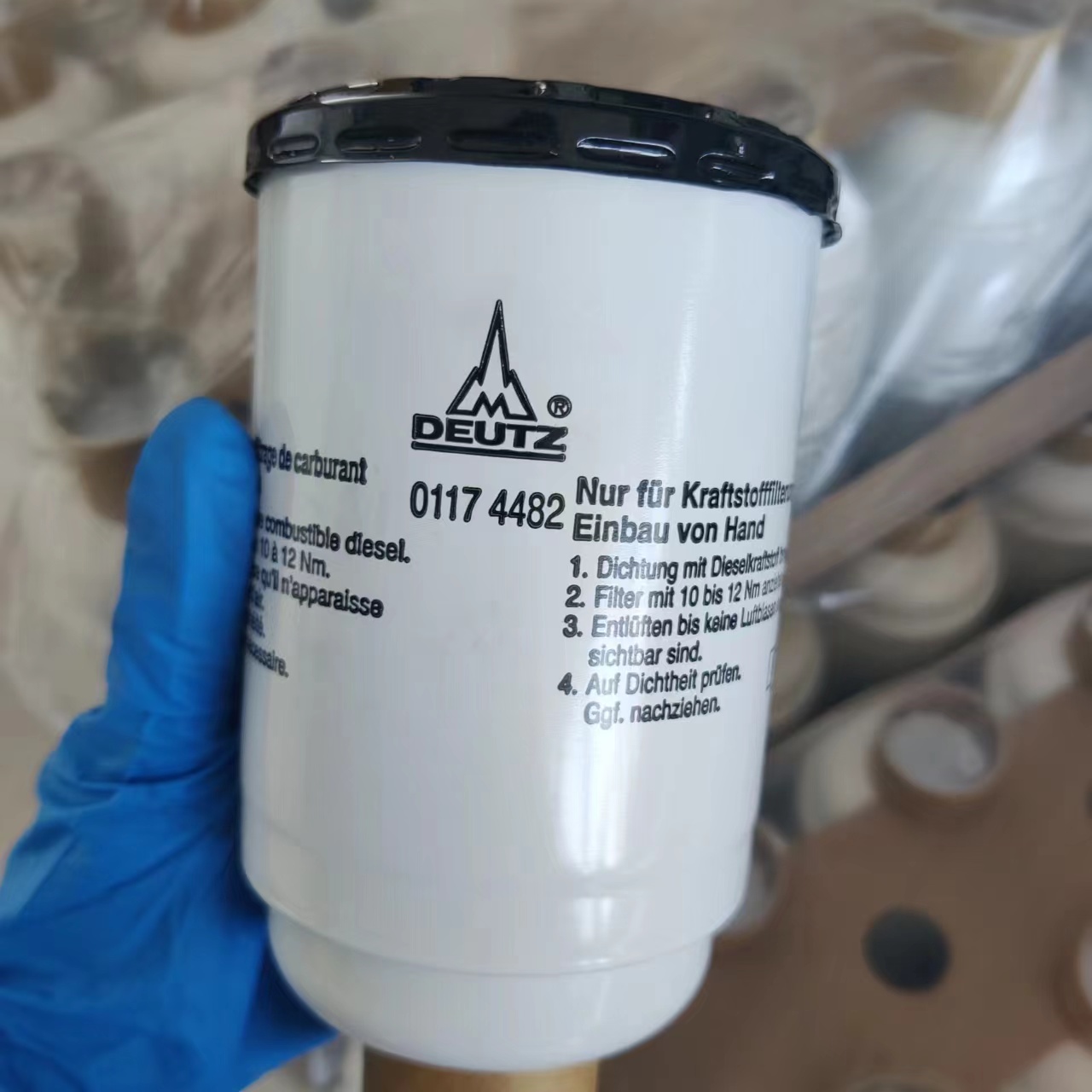原装正品DEUTZ道依茨柴油滤清器01174482 柴油发电机组滤芯