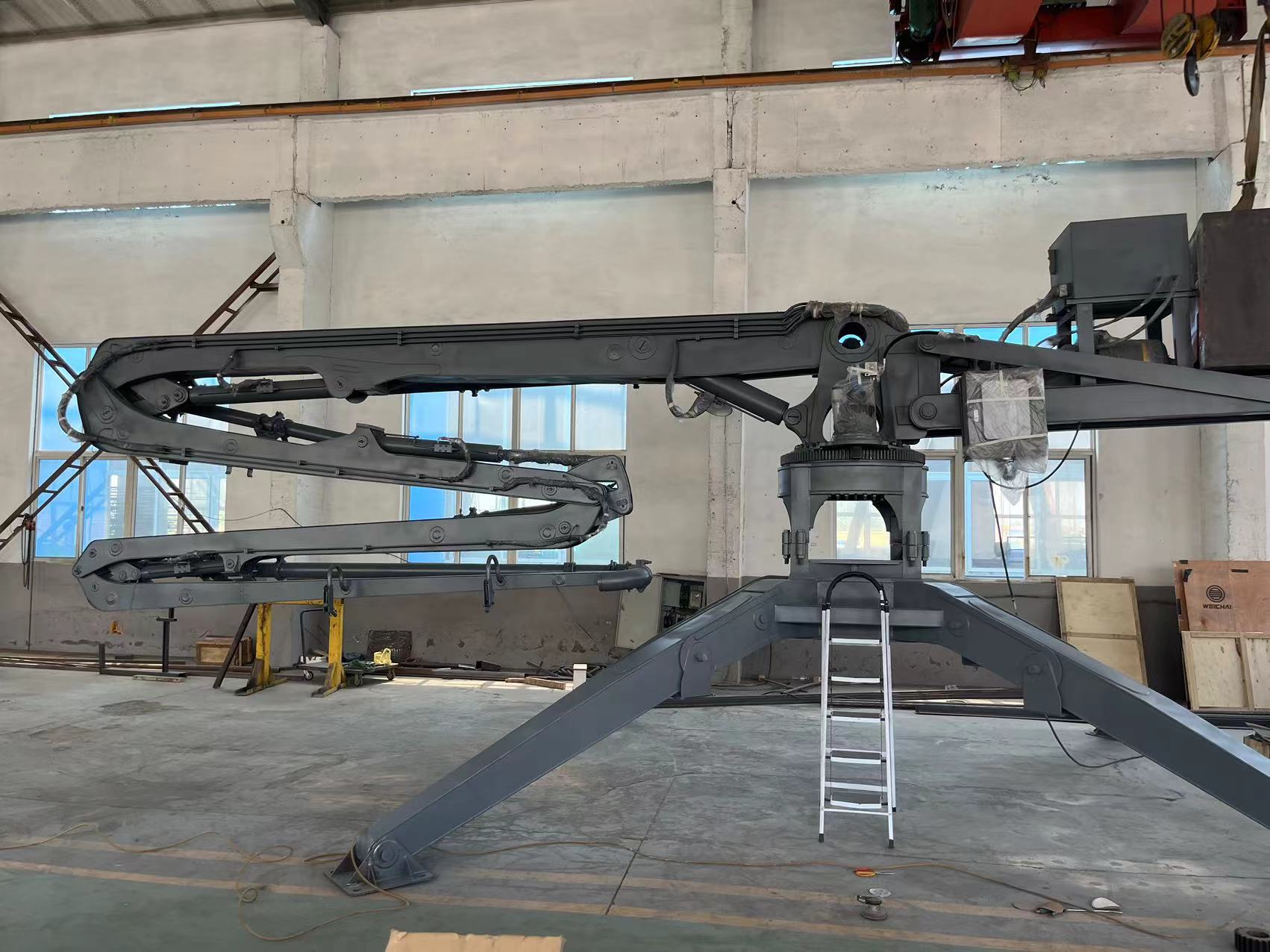 HGY-21米楼板式液压布料机
