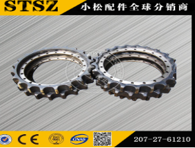 小松挖掘机PC2000-8驱动齿21T-27-71175、小松矿山设备配件