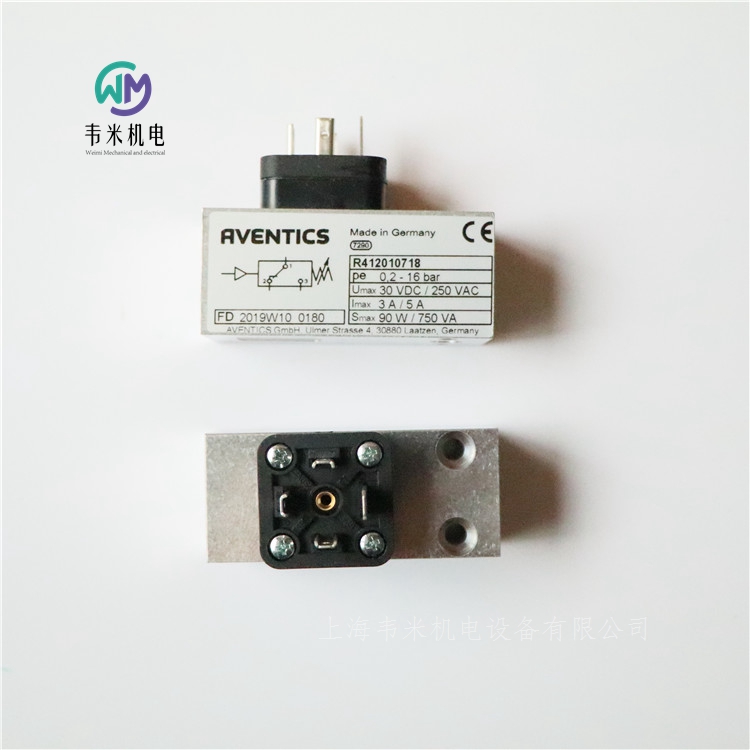 安沃驰AVENTICS压力开关, 系列 PM1-R412010718