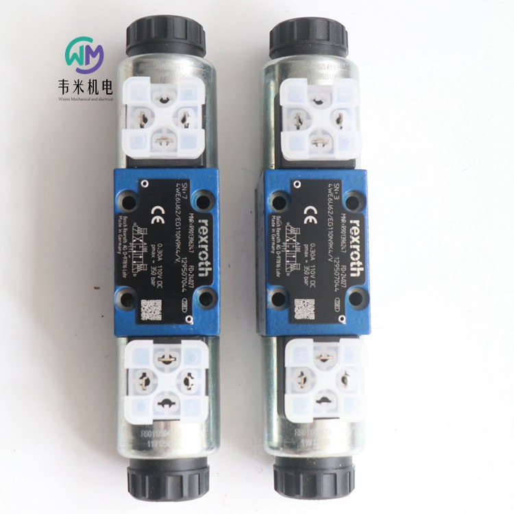 REXROTH电磁方向阀4WE6U62/EG110N9K4/V
