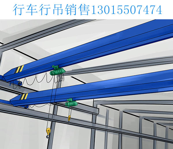 江西景德镇行车行吊厂家  介绍单梁起重机的安装方案 
