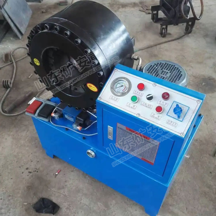 液压钢管缩管机快速更换模具 便捷操作