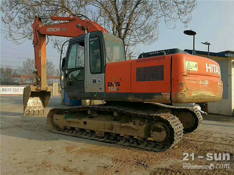 新疆日立二手挖掘机