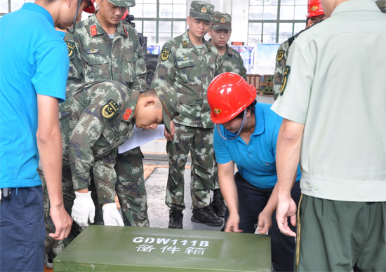 詹阳重工115台轮式高速挖掘机顺利交付武警部队