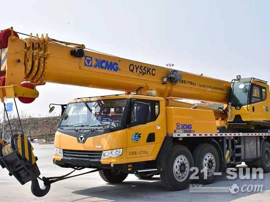 全面解析徐工qy55kc汽车起重机