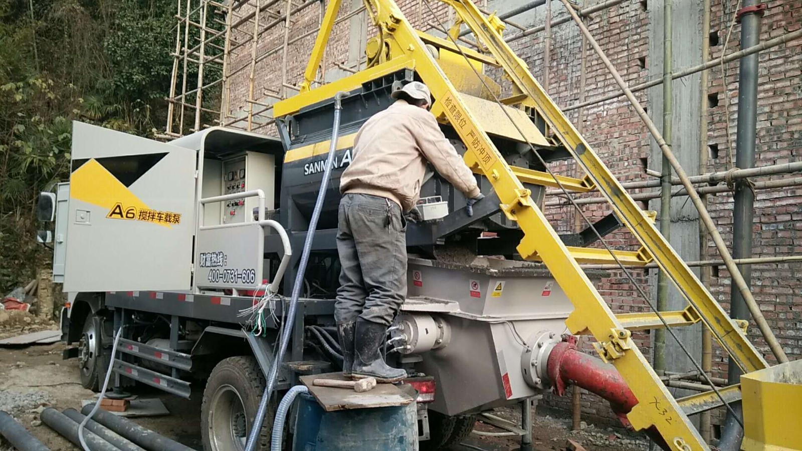 三民重科助力新农村建设