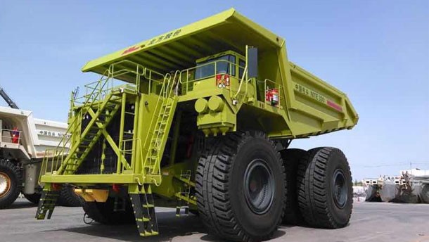 nte330电动轮矿用自卸车