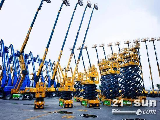 落地“油改電”！徐工第2000臺鋰電高空作業平臺正式下線