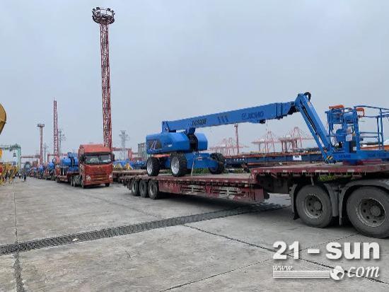 發車 | 批量出海！徐工高空作業平臺挺進歐洲市場