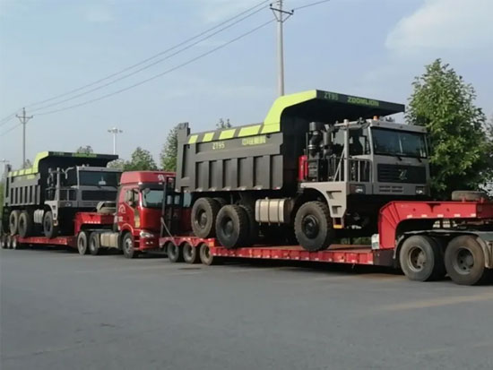 又一批中联矿机矿卡支援新疆建设，献礼建党百年