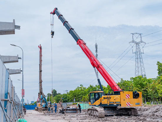 三一助力 宁波西洪大桥及接线工程建设跑出加速度