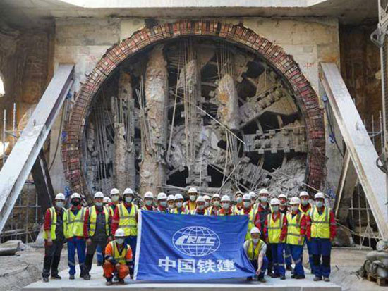中国企业在欧洲首个大直径盾构项目首条隧道在莫斯科成功贯通