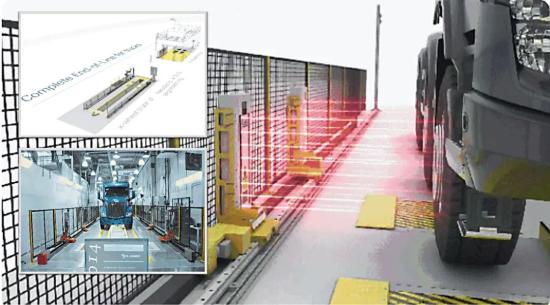 Radian激光跟踪仪实现 大型商用车辆车轮定位台的安装、调试、与验证