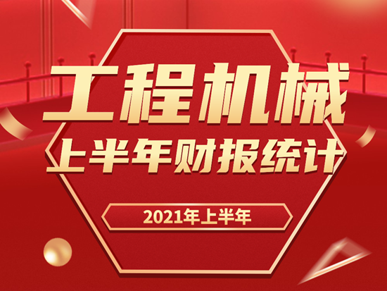 谁家业绩最亮眼？工程机械上市企业2021年半年报汇总！