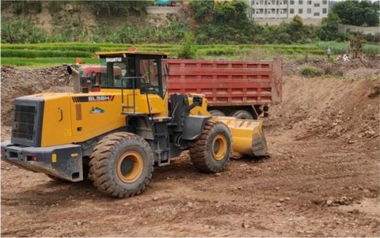 sl58h装载机土方铲装工况_案例_资讯_工程机械商贸网