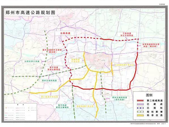 郑州将大手笔投资2100亿，推进90多项公路建设~