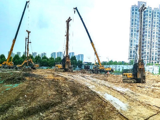 徐工旋挖钻机强基固本，为城市焕新