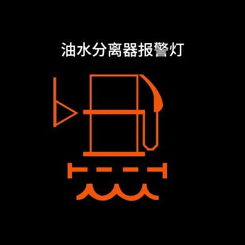 忽然某个故障警示灯出现了当挖机正在赶工期紧张作业时你全都认识吗?