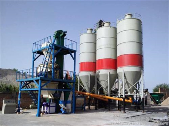 干粉砂浆生产设备快速检修的方法