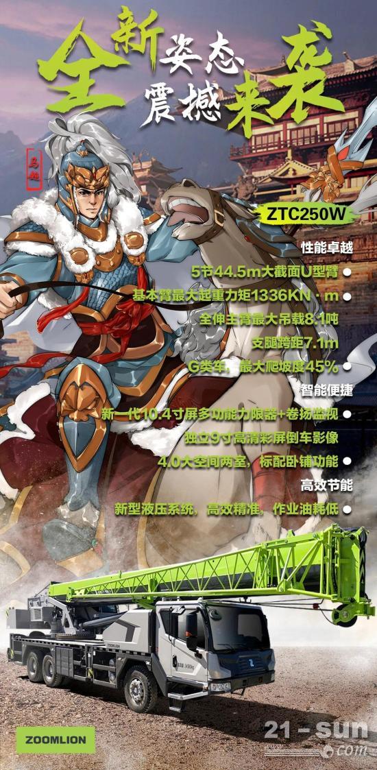 25吨性能天花板，王者来袭——中联重科ZTC250W562(图1)